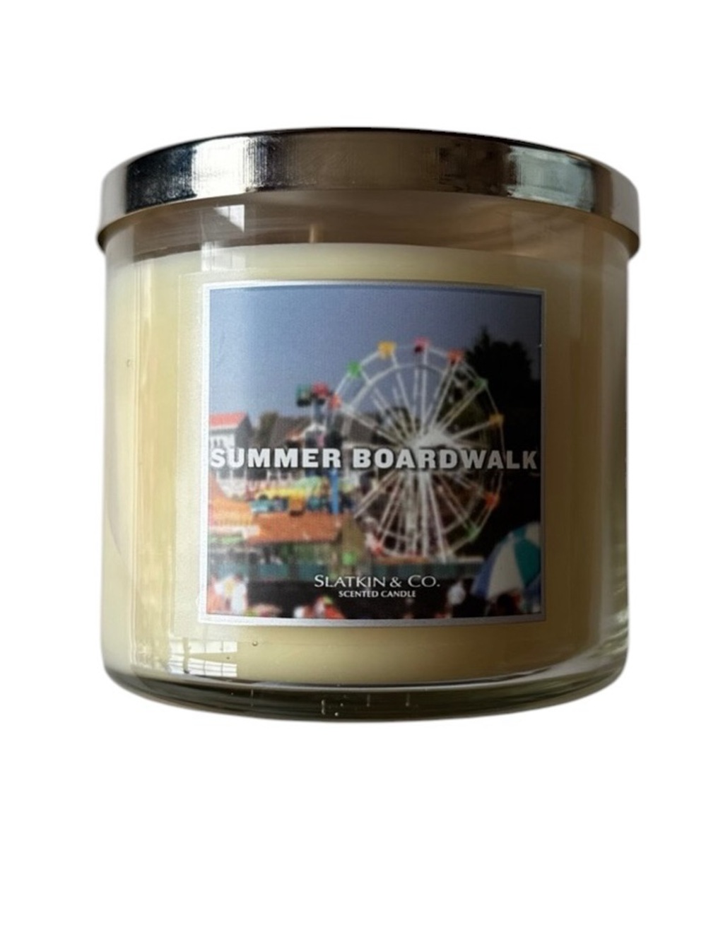 Slatkin and Co Summer Boardwalk scented candle